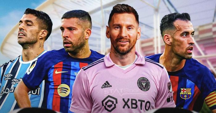 Inter Miami được cho bắt đầu bước vào đàm phán với những cầu thủ bạn thân của Messi từ ở Barca...