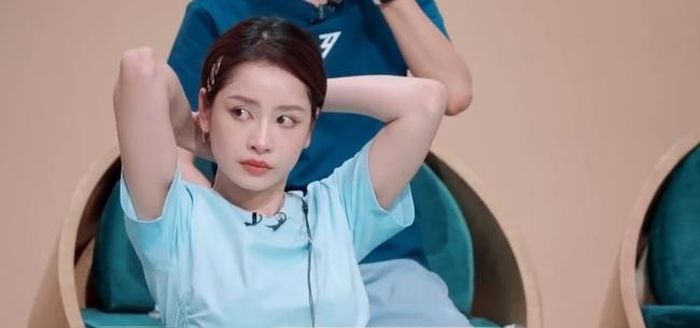 Chi Pu rưng rưng nước mắt vì thể hiện không tốt trong lúc luyện tập