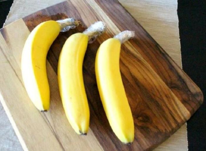 Mẹo bảo quản chuối bằng màng bọc thực phẩm