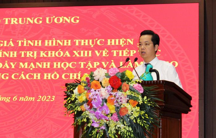 Đồng chí Vũ Đăng Định.