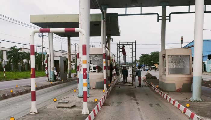 Dự kiến, ngày 13/6, lực lượng chức năng sẽ tháo dỡ trạm BOT quốc lộ 1K, đoạn thuộc thành phố Dĩ An, tỉnh Bình Dương.