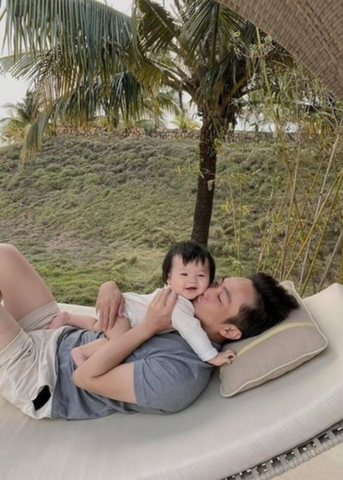 Bé Suchin cũng mang lại cho Cường Đô la niềm hạnh phúc vô bờ bến.