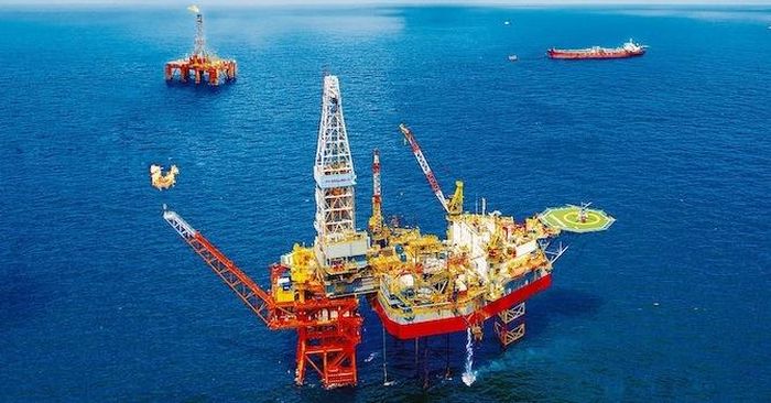 Cụm mỏ Đại Hùng nằm ở Lô 05.1(a) thuộc bể Nam Côn Sơn - Ảnh: PVN