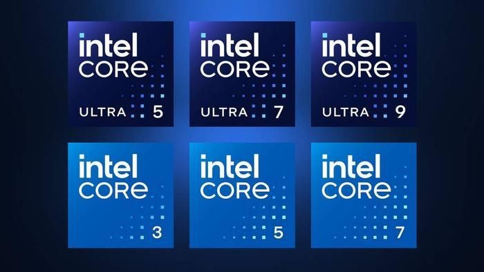 Bộ nhãn hiệu Core mới đơn giản hơn
