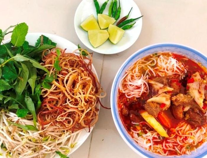 Bún bò Phan Thiết luôn gây... thương nhớ; Ảnh: Nguyên Vũ