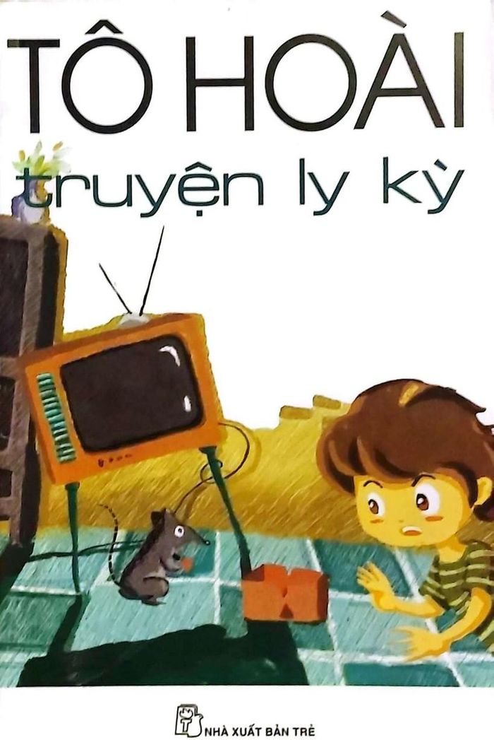 Bìa 'Truyện ly kỳ' mang sắc màu hài hước. Ảnh: Tấn Quyết.