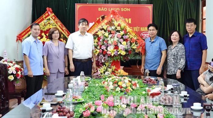 Công ty Cổ phần Tư vấn giao thông Lạng Sơn chúc mừng