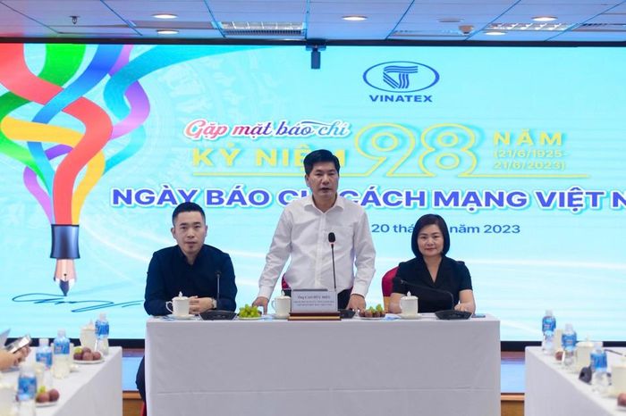 Tổng Giám đốc Vinatex Cao Hữu Hiếu. Ảnh: Khắc Kiên