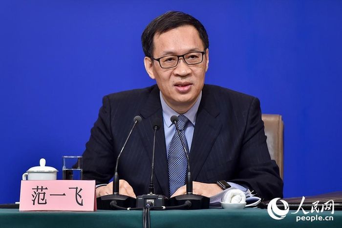 Phạm Nhất Phi hồi tháng 3/2019. Ảnh: People.com.cn