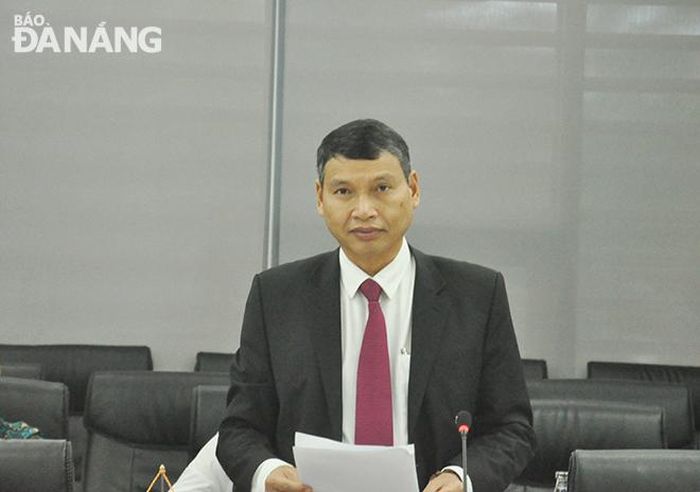 Phó Chủ tịch Thường trực UBND thành phố Hồ Kỳ Minh phát biểu tại tọa đàm. Ảnh: THÀNH LÂN