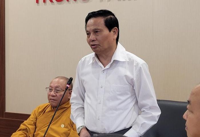 Tiến sĩ Lê Doãn Hợp - nguyên Bộ trưởng Bộ Thông tin và Truyền thông là cố vấn của chương trình "Vu Lan - Đạo hiếu và dân tộc năm 2023"