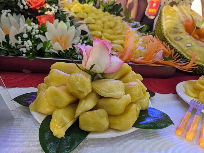 Mít Sơn Tây tham dự hội thi vừa có hình thức bắt mắt, vừa có chất lượng thơm ngon vượt trội.