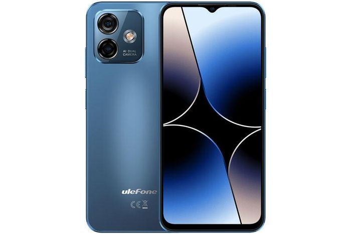 Ulefone Note 16 Pro sử dụng vỏ ngoài bằng nhựa với mặt lưng làm giả kính. Số đo của máy lần lượt là 165x76,4x8,7 mm, cân nặng 184 g.