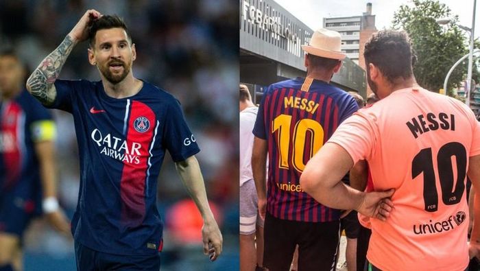 Fan của Messi sắp sửa trở thành tân binh Miami đã sớm dự báo tiền đạo người Argentina mang số 10 tại Mỹ. Ảnh: GETTY.