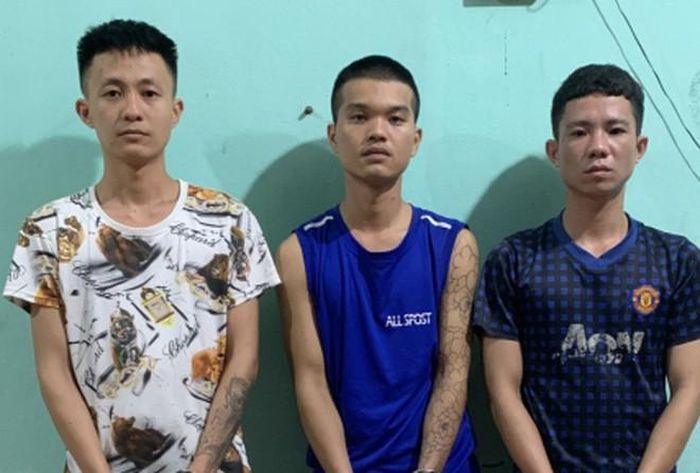Các đối tượng bị cơ quan Công an bắt giữ