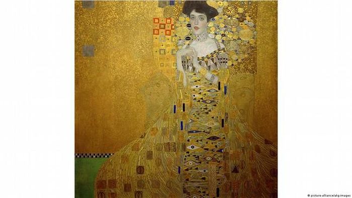 Bức tranh "Portrait ò A Lady" của Gustav Klimt