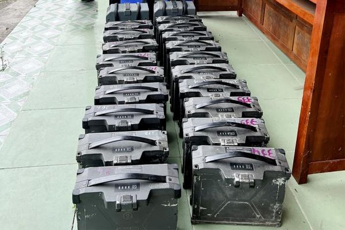 Tang vật vụ án.