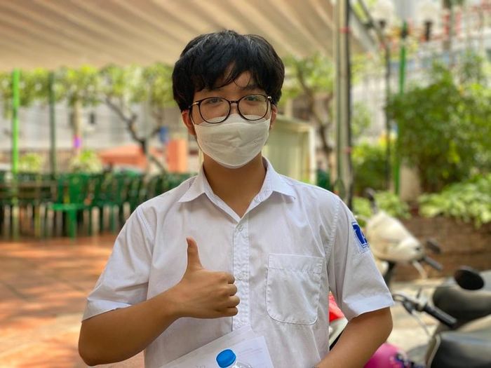 Thí sinh Trần Quốc Thái. Ảnh: Linh Hương