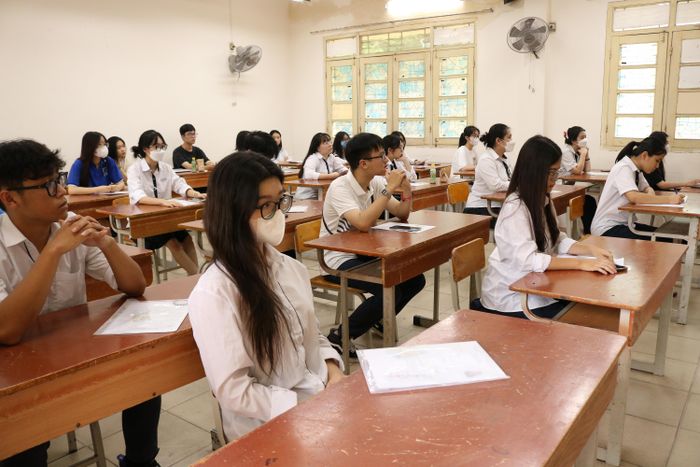 Thí sinh dự thi tốt nghiệp THPT 2023.