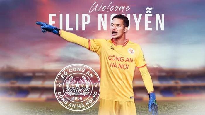 Filip Nguyễn nhận được ưu đãi đặc biệt tại CLB Công an Hà Nội.Ảnh: Fanpage CAHN