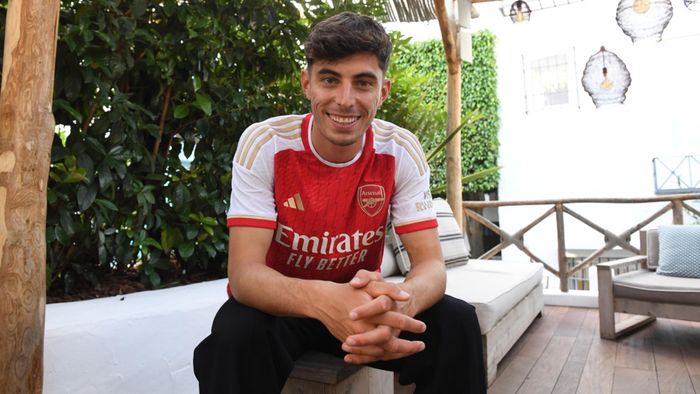  Havertz vừa gia nhập Arsenal. Ảnh: Reuters. 
