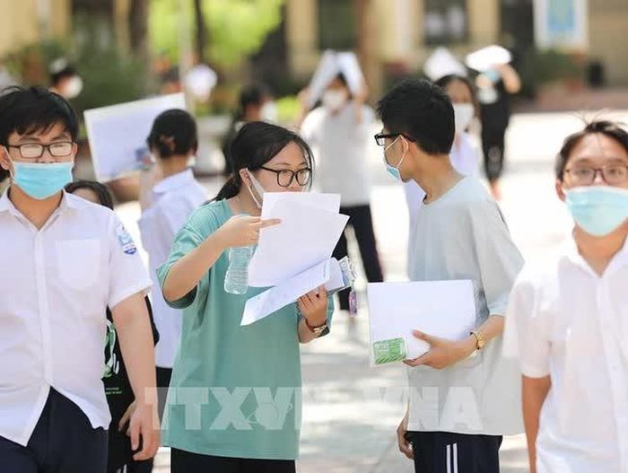 Hà Nội công bố điểm thi lớp 10 tối nay. Ảnh minh họa: TTXVN