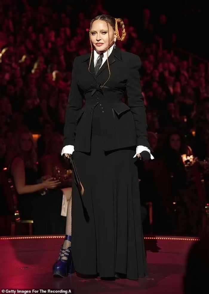 Madonna tại lễ trao giải Grammy hồi tháng 2