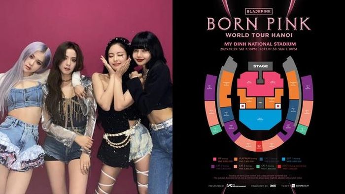 Concert Blackpink tại Hà Nội, Việt Nam được tổ chức ở Sân vận động Quốc gia Mỹ Đình