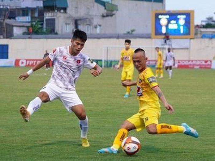 Đông Á Thanh Hóa và Hải Phòng FC đều góp mặt tại nhóm A tranh ngôi vô địch V-League 2023. Ảnh: VPF