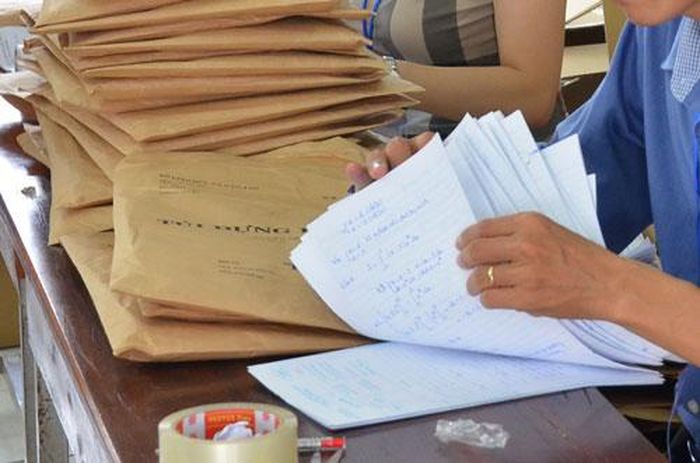 Công tác chấm thi đã được triển khai ở các địa phương.