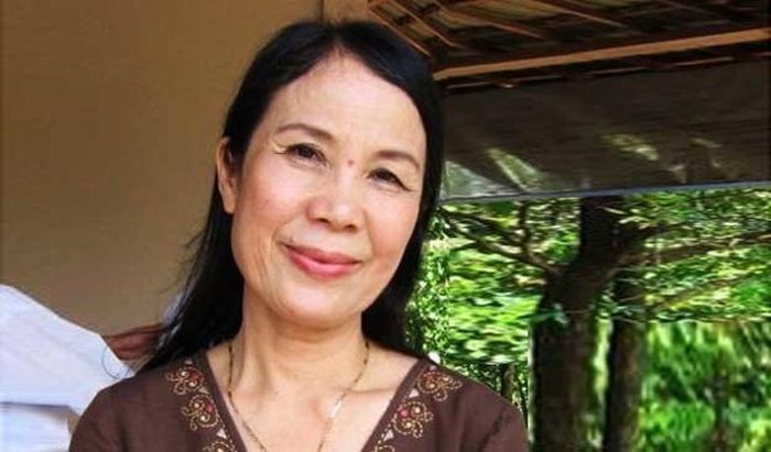 Nhà thơ Lâm Thị Mỹ Dạ. Ảnh: Hội VHNT Thừa Thiên Huế
