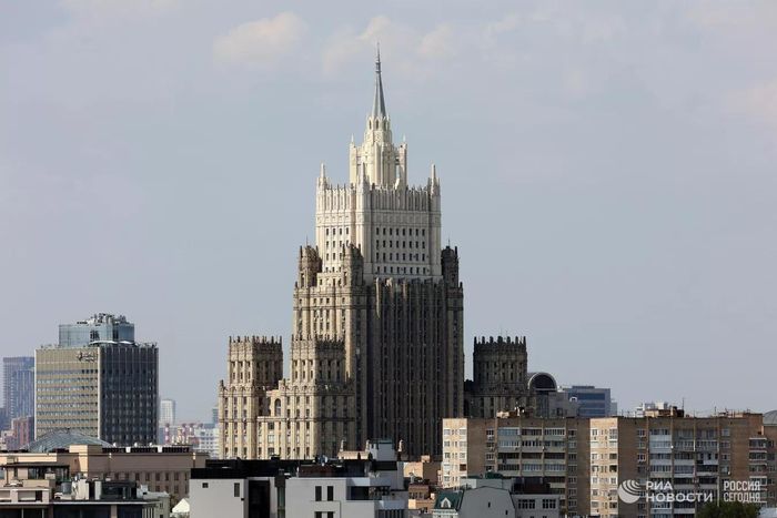 Tòa nhà Bộ Ngoại giao Nga ở Moscow. Ảnh: RIA Novosti