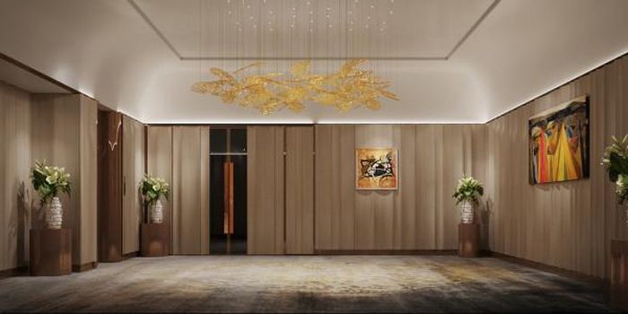Sảnh khu vực đón tiếp khách VIP.
