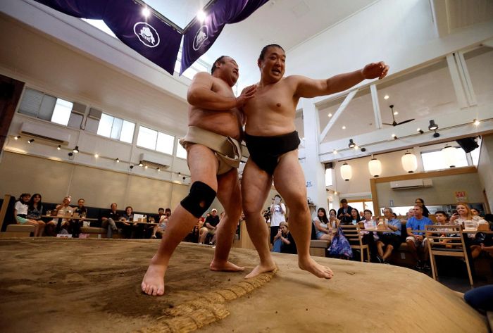  Cựu sumo Tanaka, 47 tuổi, thừa nhận mình không phải là võ sĩ mạnh. Anh cho biết: "Là những đô vật sumo, chúng tôi không thể tiếp tục thi đấu mãi. Vì vậy, tôi muốn mọi người đều có thể kiếm được thu nhập và có một cuộc sống hạnh phúc". 
