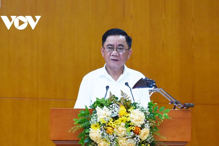 Chủ nhiệm UBKT Trung ương Trần Cẩm Tú. Ảnh: VOV.
