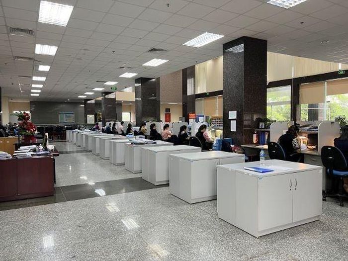 Công chức Kho bạc Nhà nước Hải Phòng thực hiện kiểm soát vốn đầu tư công trên dịch vụ công trực tuyến. Ảnh: H.T