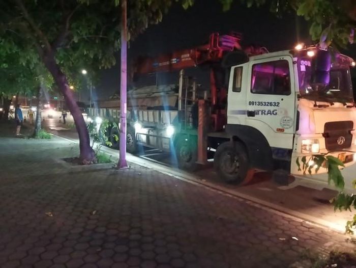 Cân tải trọng để xác định vi phạm ngay tại hiện trường