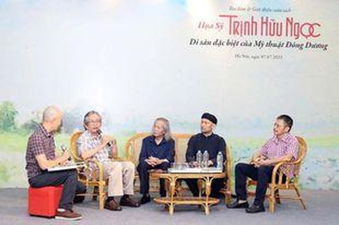 Tọa đàm giới thiệu ấn phẩm Họa sỹ Trịnh Hữu Ngọc – Di sản đặc biệt của mỹ thuật Đông Dương diễn ra tại Trung tâm Lưu trữ quốc gia I