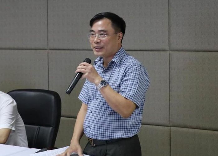 Ông Mai Trường Sinh, Phó Giám đốc Sở Nội vụ tỉnh Hà Tĩnh chia sẻ kinh nghiệm sau khi tổ chức chuyên đề trưng bày Hà Tĩnh theo dòng lịch sử qua tài liệu lưu trữ