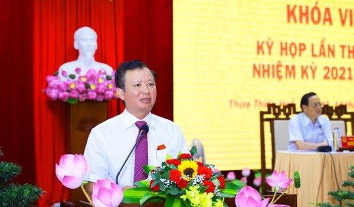 Bí thư Tỉnh ủy TT-Huế Lê Trường Lưu phát biểu khai mạc kỳ họp