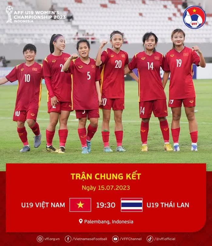  U19 Nữ Việt Nam vs U19 nữ Thái Lan 