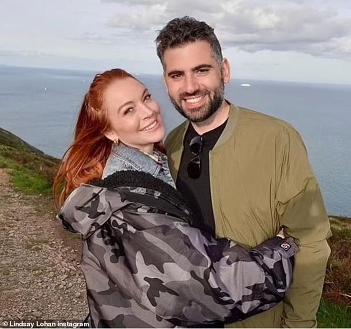 Lindsay Lohan và chồng