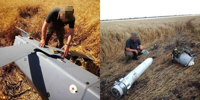 Tên lửa Storm Shadow được các binh sĩ Nga thu giữ được vào đầu tháng 7. (Ảnh: Sputnik)