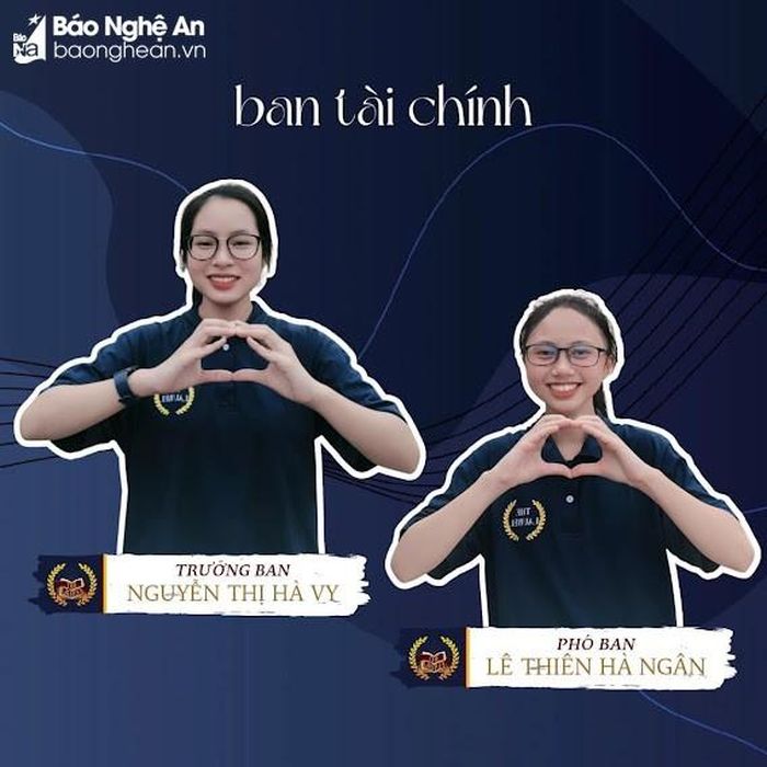  Nguyễn Thị Hà Vy - Trưởng Ban Tài chính đối ngoại của CLB tìm kiếm tài năng - Trường THPT Hoàng Mai. Ảnh: NVCC 