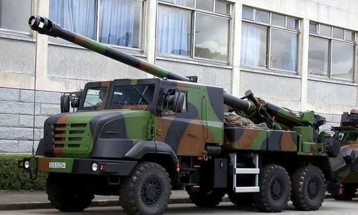  Pháo tự hành bánh hơi Caesar của Ukraine cũng đã bị quân Nga thu giữ. Nguồn Topwar 