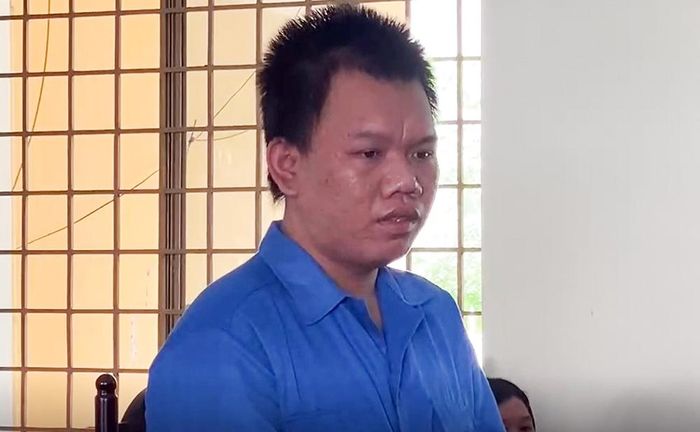 Bị cáo Hòa khai nhận hành vi phạm tội tại phiên tòa