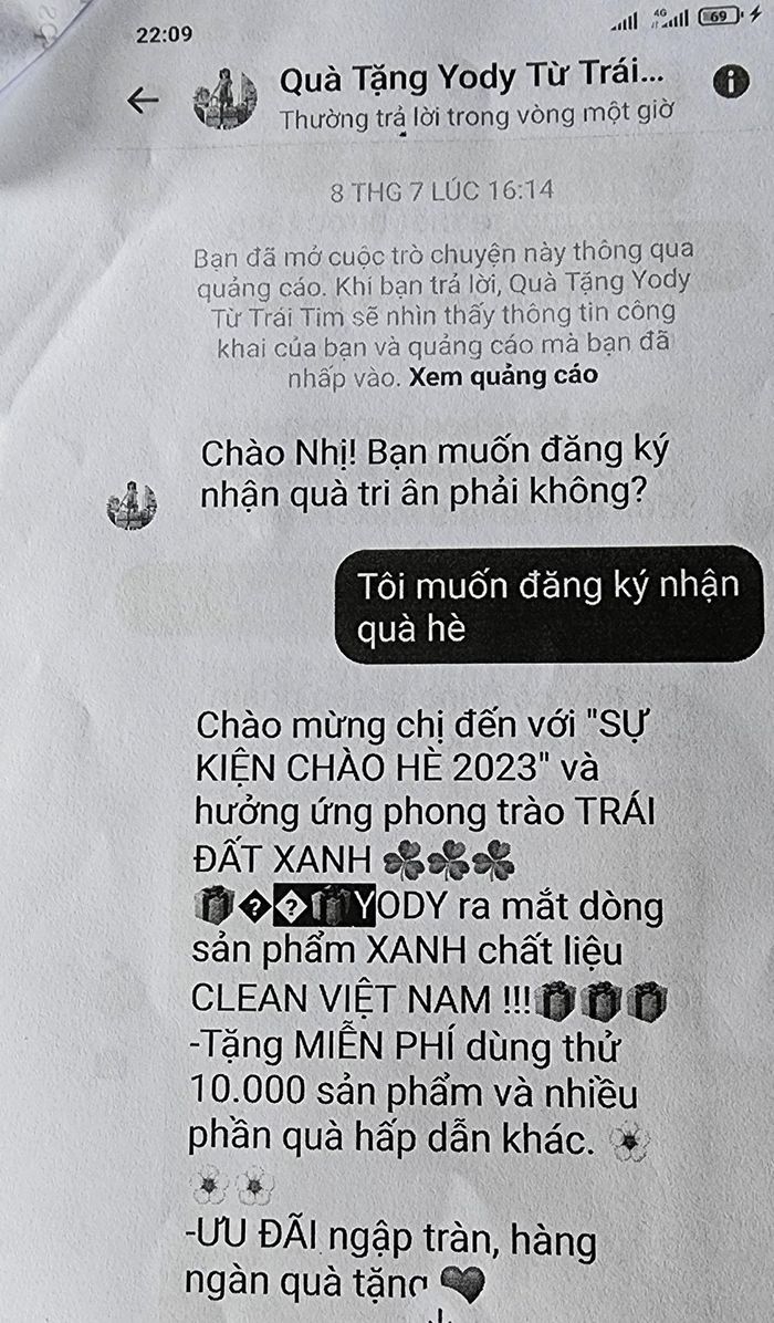 "Bẫy" nhận quà hè trên mạng xã hội