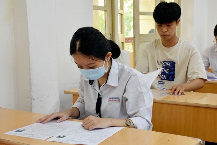 Thí sinh dự thi tốt nghiệp THPT 2023.