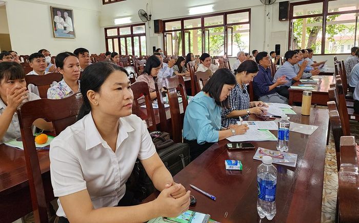 Các học viên tham dự tập huấn