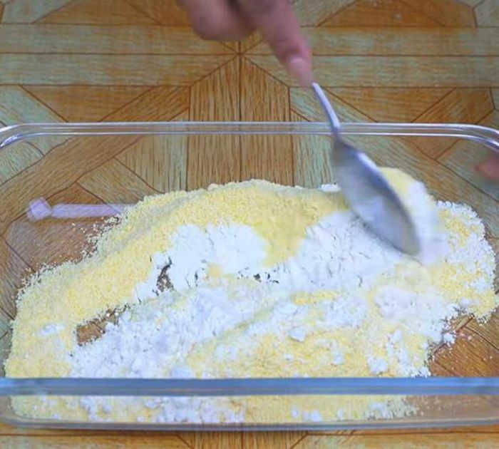 ... trộn đều như hình hướng dẫn.